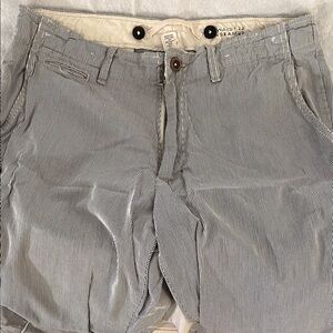 American Eagle Men's searsucker Flat Front pants